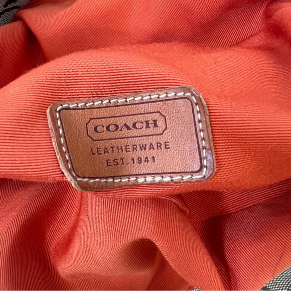 Coach Signature Brown Tan Bucket Hat - Picture 4 of 5